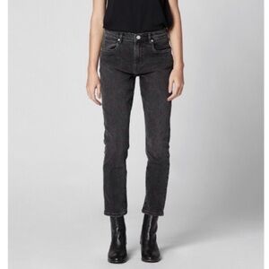 BlankNYC Rivington High Rise Tapered Gray Jean